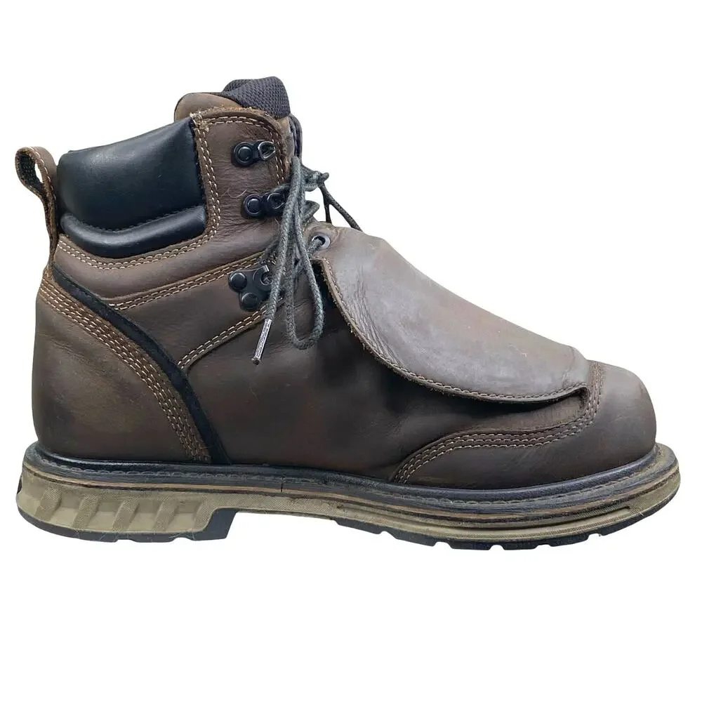 Danner Mens Steel Yard Brown Met Guard Steel Tue Work Boot Size US 8.5